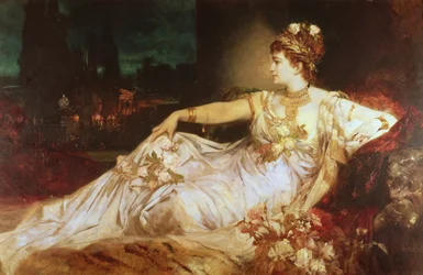 Charlotte Wolter as the Empress Messalina